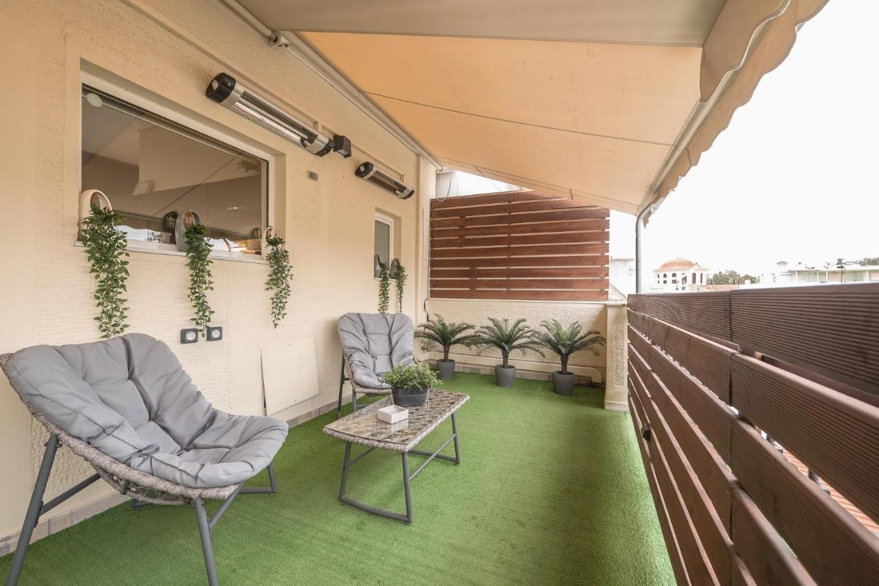 Petralona Stylish Penthouse Apartment Athens Luaran gambar