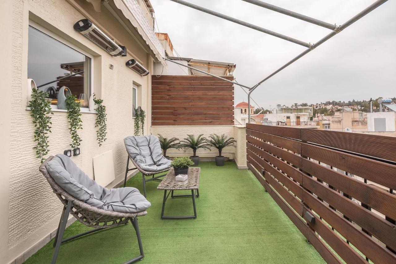 Petralona Stylish Penthouse Apartment Athens Luaran gambar