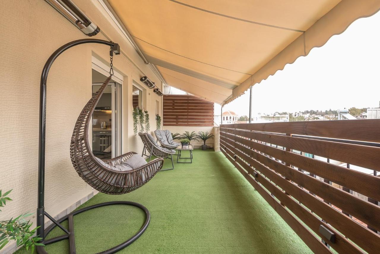 Petralona Stylish Penthouse Apartment Athens Luaran gambar